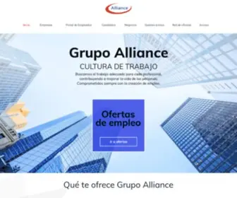 Grupoalliance.com(Grupo Alliance) Screenshot