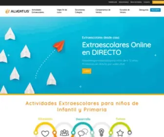Grupoalventus.com(Empresa de Actividades Extraescolares Colegios) Screenshot