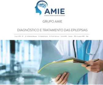 Grupoamie.com(Diagnóstico e Tratamento da Epilepsia) Screenshot