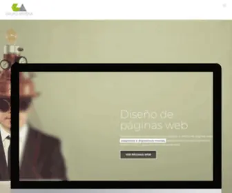 Grupoantena.com(Diseño de páginas web) Screenshot