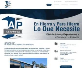 Grupoap.com.gt(A.P. de Ramirez) Screenshot