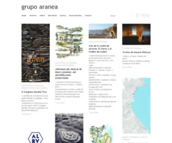 Grupoaranea.net(Grupo aranea) Screenshot