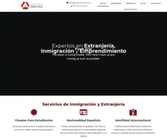 Grupoaristeo.com(Profesionales) Screenshot
