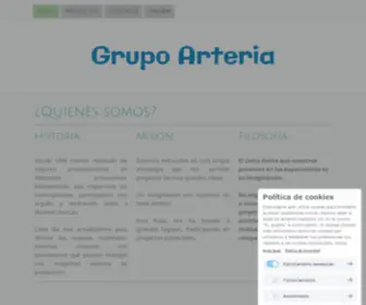 Grupoarteria.com.mx(Grupo Arteria) Screenshot