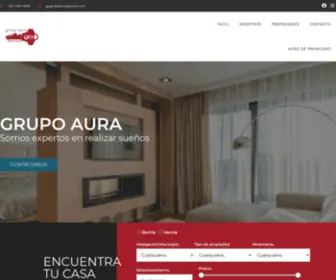 Grupoaurainmobiliaria.com(Grupo Aura) Screenshot