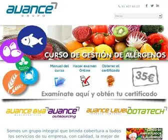 Grupoavance.eu(Grupo Avance) Screenshot