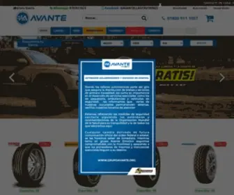 Grupoavante.org(Avante llantas y rines) Screenshot