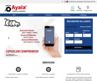 Grupoayala.com.mx(Grupo Ayala) Screenshot