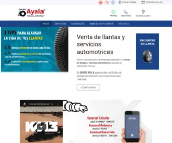 Grupoayalasonora.com(GRUPO AYALA) Screenshot