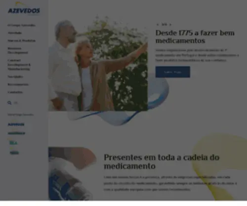 Grupoazevedos.com(Grupo Azevedos) Screenshot