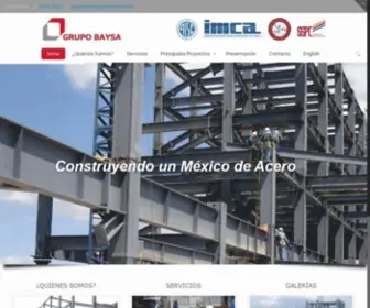 Grupobaysa.com.mx(Otro sitio realizado por MSI soluciones) Screenshot