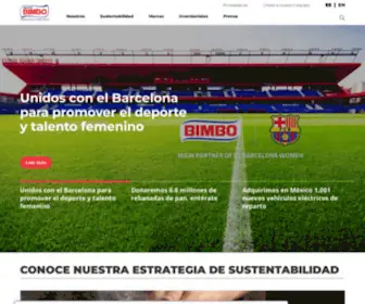 Grupobimbo.com(Grupo Bimbo) Screenshot