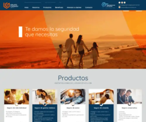 Grupocanedo.com(Grupo Canedo Asesores) Screenshot