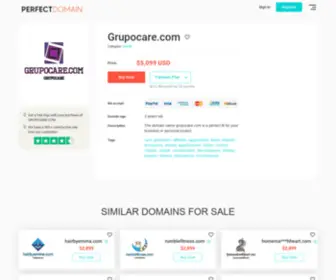 Grupocare.com(Grupocare) Screenshot