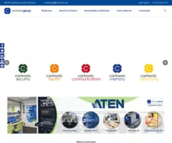 Grupocartronic.com(Cartronic Group) Screenshot