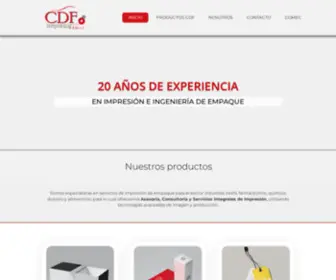 GrupoCDfimpresor.mx(CDF Impresores) Screenshot