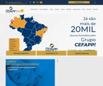 Grupocefapp.com.br(Grupo CEFAPP) Screenshot