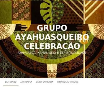 Grupocelebracao.com.br(GRUPO AYAHUASQUEIRO CELEBRAÇÃO) Screenshot