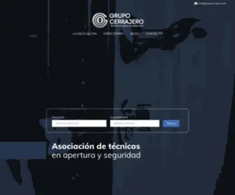 Grupocerrajero.com(Grupo Cerrajero) Screenshot