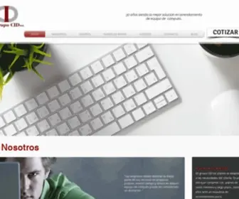 Grupocid.com.mx(Grupo CID) Screenshot