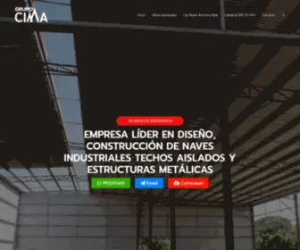 Grupocima.com.mx(Grupo CIMA) Screenshot