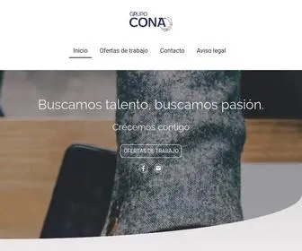 Grupocona.es(Ofertas de trabajo) Screenshot