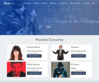 Grupoconcerttour.com(Grupo Concert Tour) Screenshot