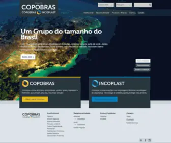 Grupocopobras.com.br(Grupo Copobras) Screenshot
