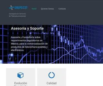 Grupocst.com(Grupo CST) Screenshot