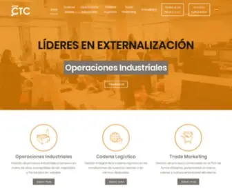 Grupoctc.com(Empresa de Outsourcing líder en España. Aportamos eficiencia a tus procesos de negocio) Screenshot