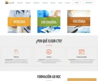Grupocto.es(Sitio web Grupo CTO) Screenshot