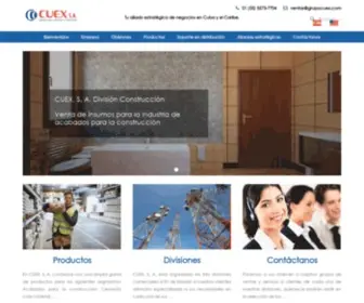 Grupocuex.com(Grupo CUEX) Screenshot