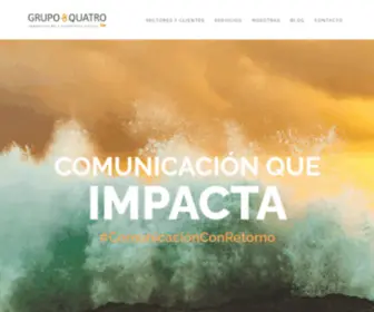 Grupodequatro.com(▷) Screenshot