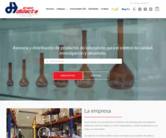 Grupodidacta.com(Grupo Didacta) Screenshot