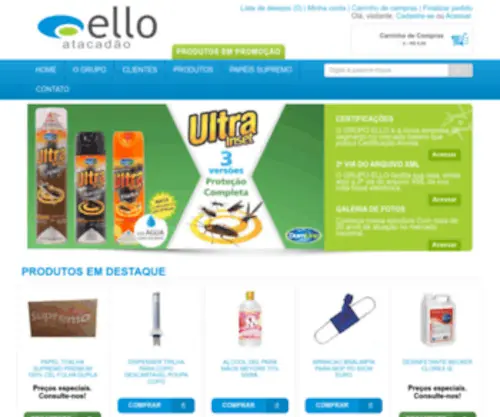 Grupoello.com(HTTP Server Test Page) Screenshot