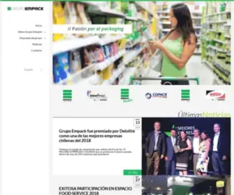 Grupoempack.cl(Grupo Empack) Screenshot
