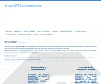 Grupoepg.com(Grupo EPG Construcciones) Screenshot