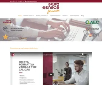 Grupoesneca.com(Grupo Esneca) Screenshot