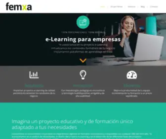 GrupofemXa.mx(Diseño cursos elearning) Screenshot