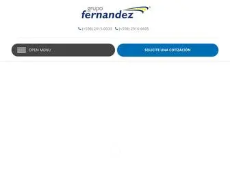 Grupofernandez.com.uy(Grupo Fernández) Screenshot