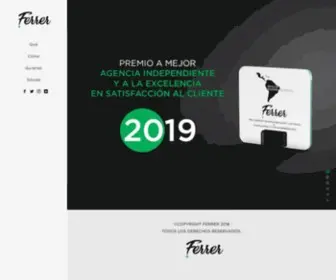 Grupoferrer.com(Agencia de publicidad en CDMX) Screenshot