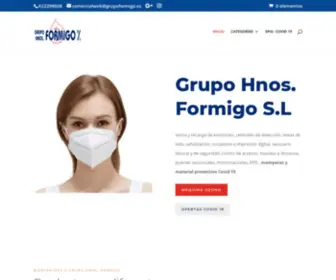 Grupoformigo.es(Grupo Formigo) Screenshot