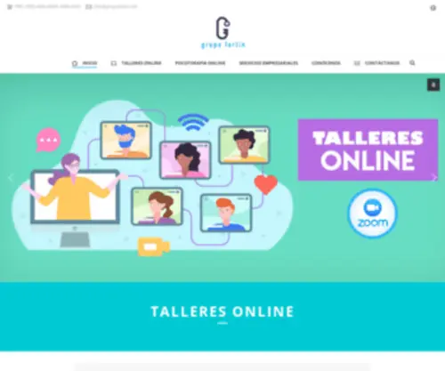 Grupofortin.net(Talleres y Capacitaciones) Screenshot