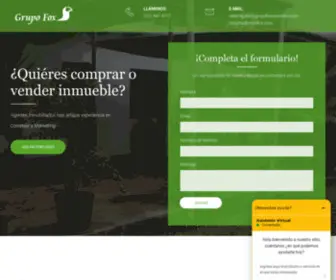 Grupofoxasociadossac.com(Venta o Alquiler de Propiedades) Screenshot