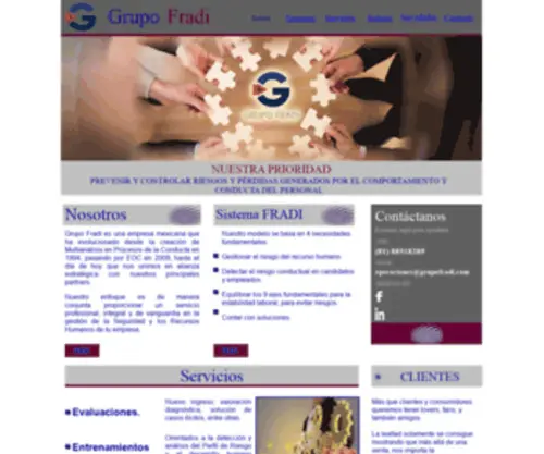 Grupofradi.com(Insight) Screenshot