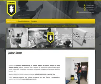 Grupofumirey.com(Servicios de Control de Plagas eHigiene Preventiva) Screenshot