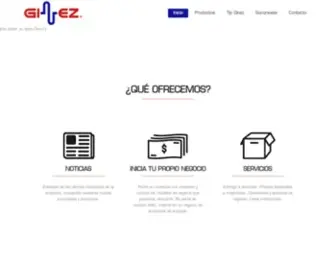 Grupoginez.com(Grupo Ginez) Screenshot