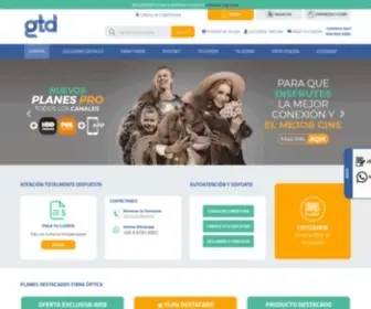 Grupogtd.com(Internet fibra y la mejor tecnología) Screenshot