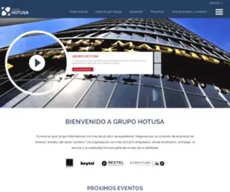 Grupohotusa.com(Grupo Hotusa) Screenshot