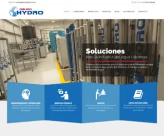 Grupohydro.com(Hydro Tecnología y Soluciones) Screenshot